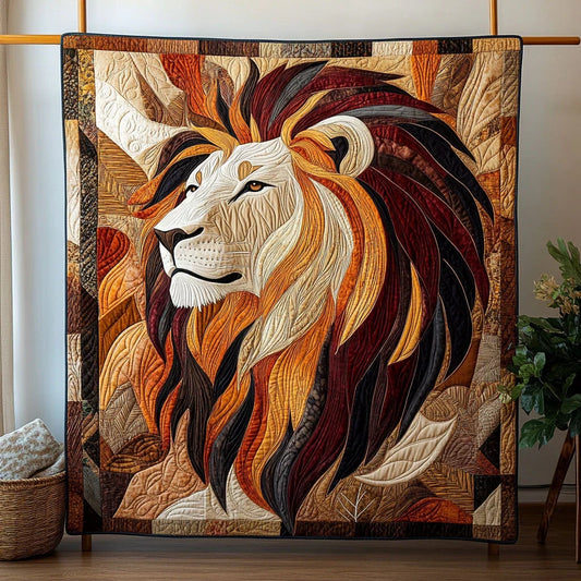 Royal Mane Quilt Blanket