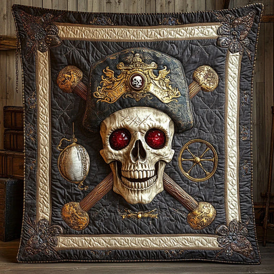 Ruby Pirate Quilt Blanket