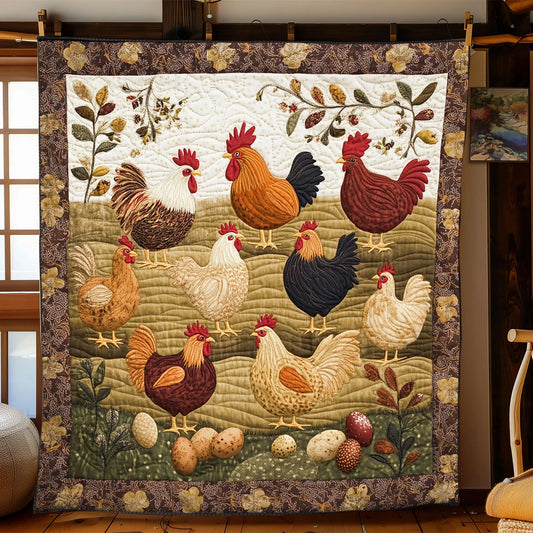 Rustic Farmhouse Quilt Blanket