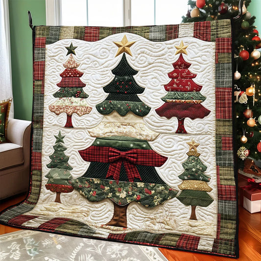 Rustic Spruce Quilt Blanket