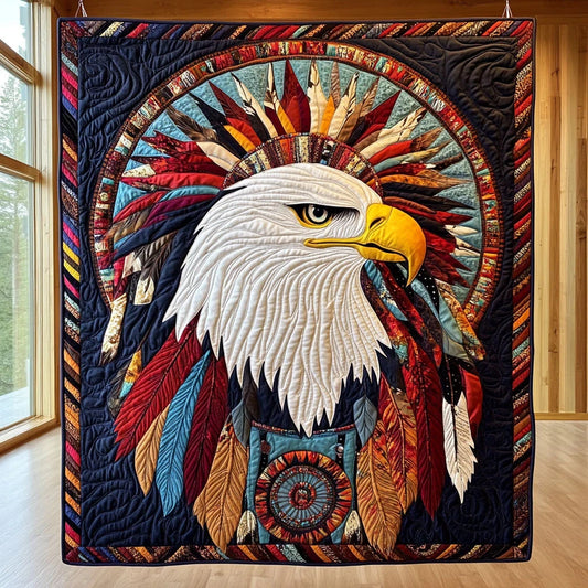 Sacred Eagle Quilt Blanket