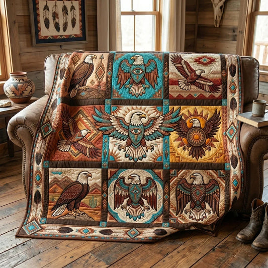 Sacred Eagles Collection Quilt Blanket