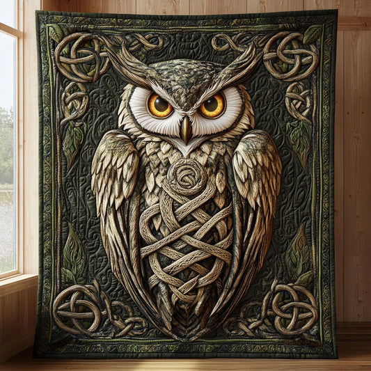 Sacred Feathers Quilt Blanket