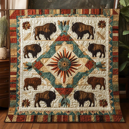 Sacred Herd Quilt Blanket