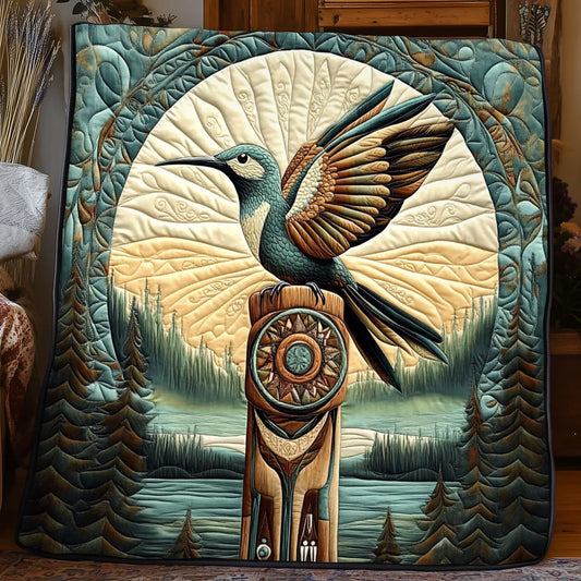 Sacred Hover Quilt Blanket