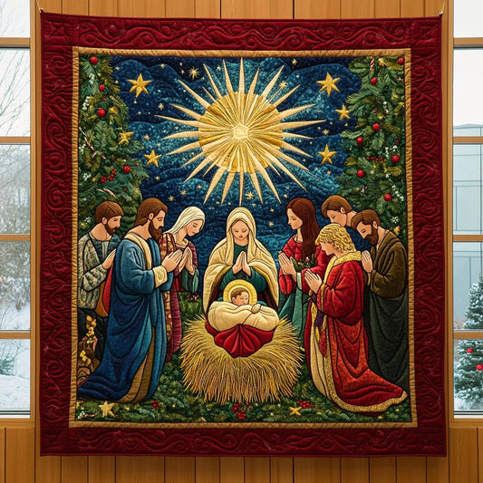 Sacred Wonder Quilt Blanket
