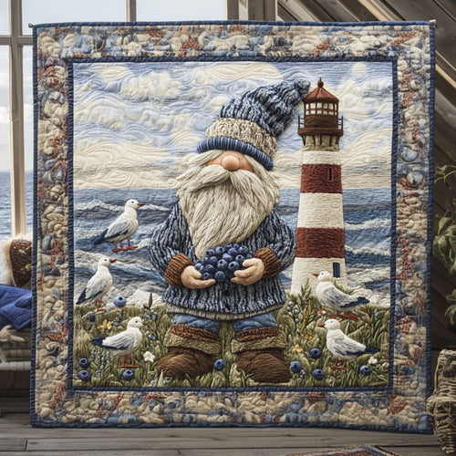 Sailor Gnome Quilt Blanket