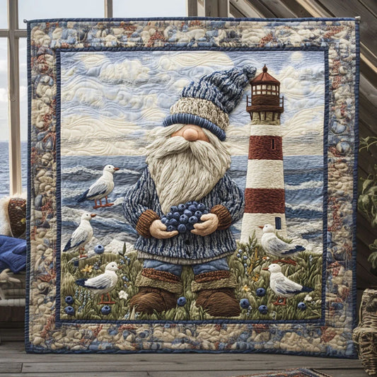 Sailor Gnome Quilt Blanket