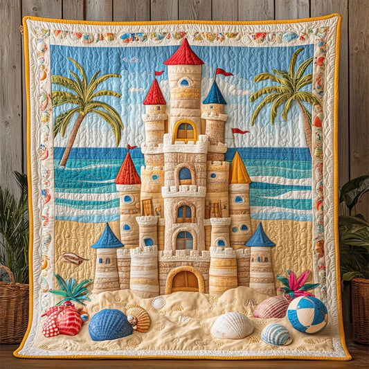 Sand Castle Quilt Blanket