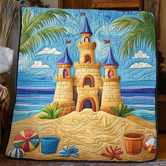 Sand Castle Quilt Blanket