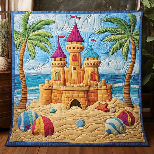 Sand Castle Quilt Blanket