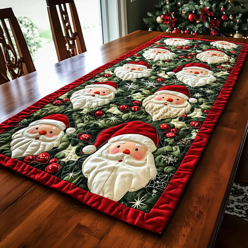 Santa Magic Quilted Table Runner