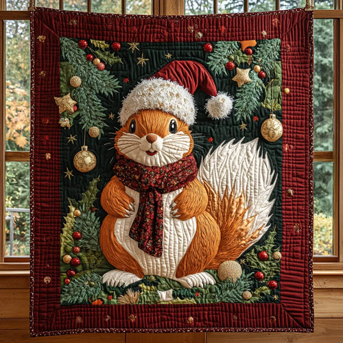 Santa Tail Quilt Blanket