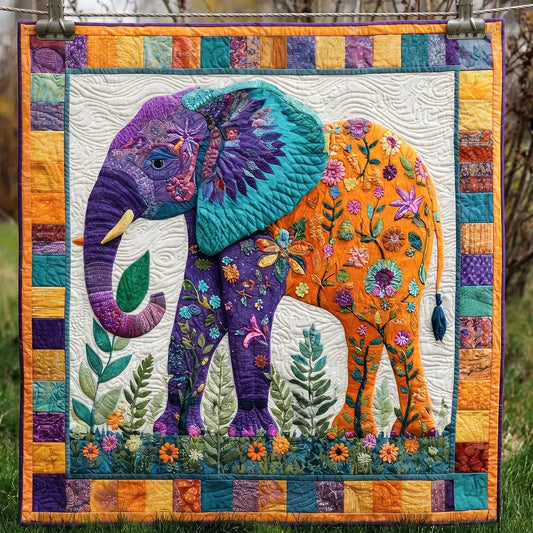 Savanna Spirit Quilt Blanket - Quilted Blanket by OtterMia