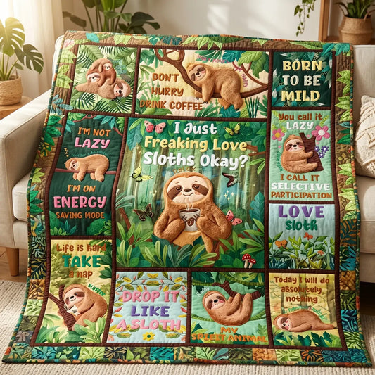 Saving Mode Quilt Blanket
