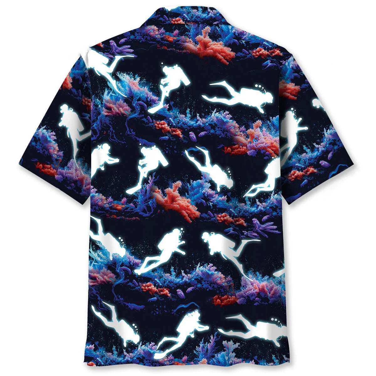 Scuba Diving Life Hawaiian Shirt, custom shirt gift for men (view 2)