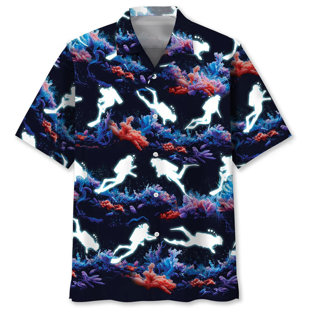 Scuba Diving Life Hawaiian Shirt, custom shirt gift for men (view 4)