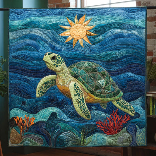 Sea Drift Quilt Blanket