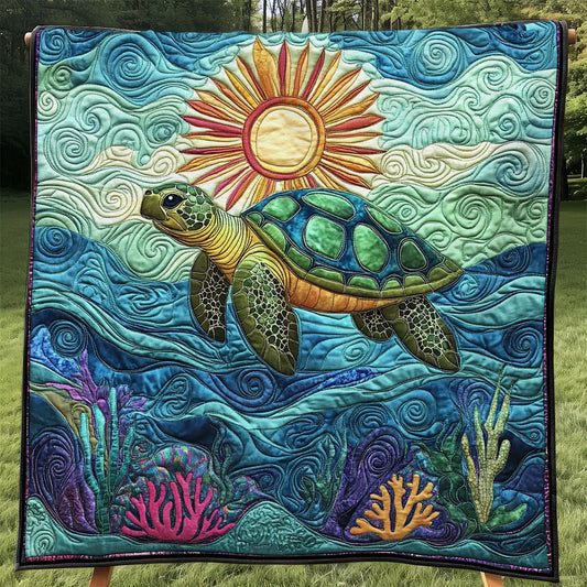 Sea Drift Quilt Blanket