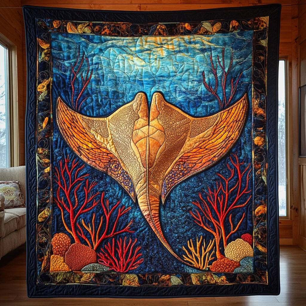 Sea Ray Quilt Blanket