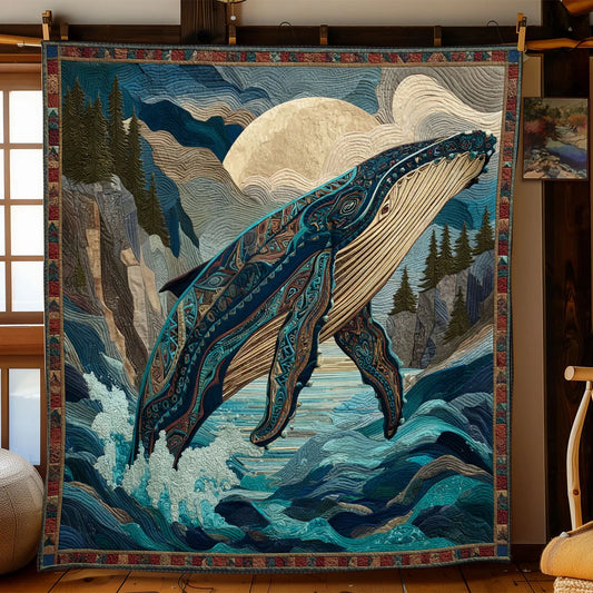 Sea Spirit Guardian Quilt Blanket