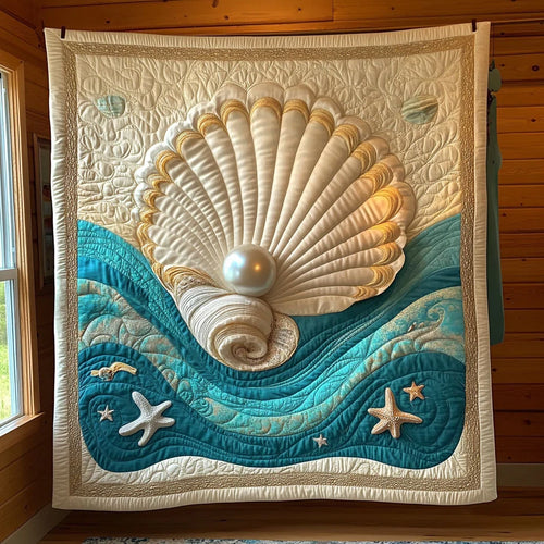 Seashell Jewel Quilt Blanket