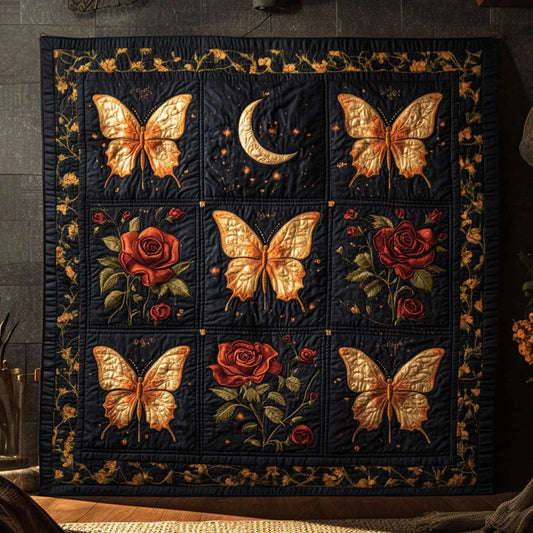 Secret Butterfly Quilt Blanket
