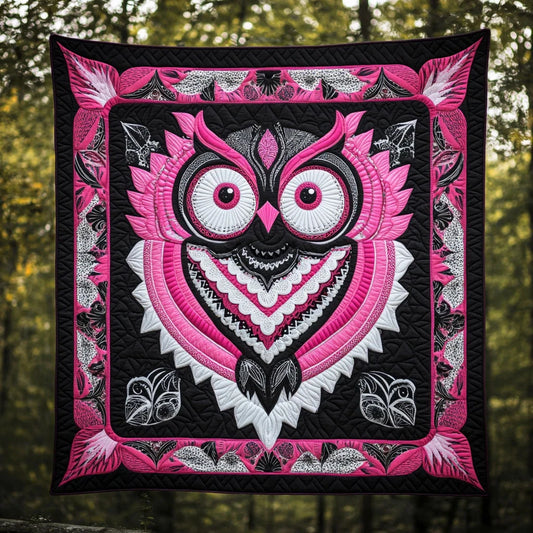 Secret Owl Quilt Blanket