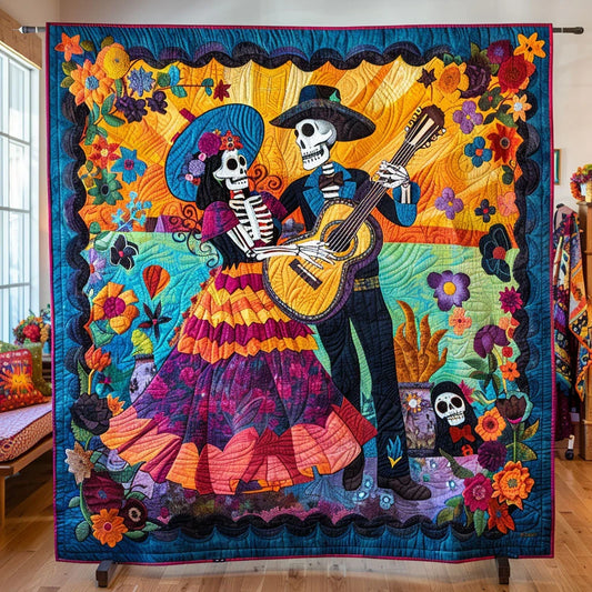 Serenade For The Departed Quilt Blanket