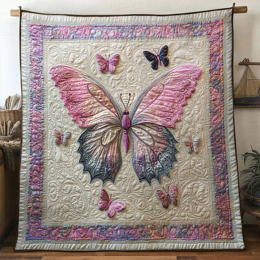 Serenity Butterfly Quilt Blanket