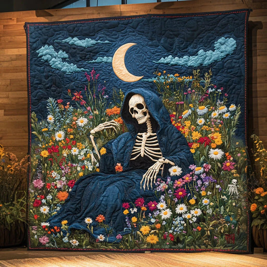 Shadow Grim Reaper Quilt Blanket