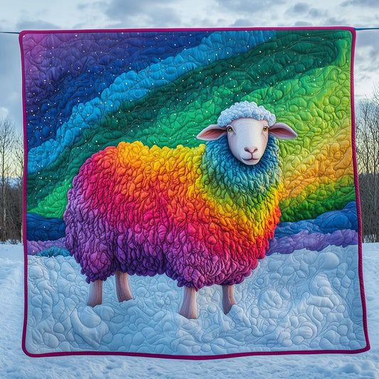 Sheep Aurora Quilt Blanket