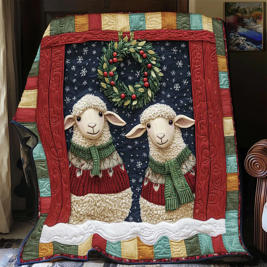 Sheep Harmony Quilt Blanket