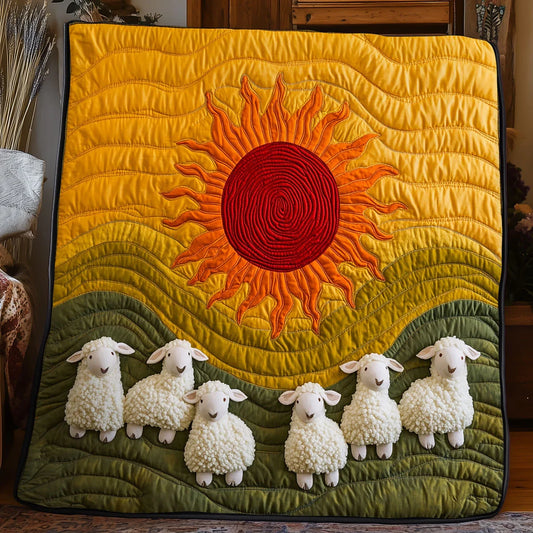Sheep Meadow Quilt Blanket