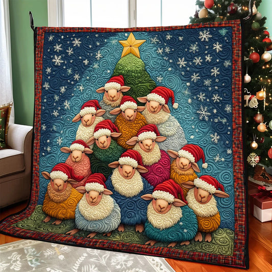 Sheep Pyramid Quilt Blanket