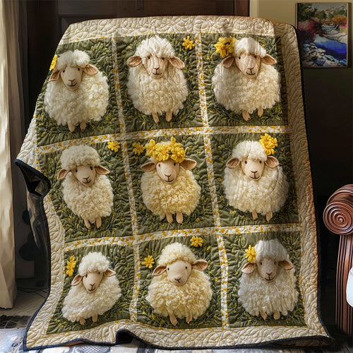 Sheep Quilt Blanket