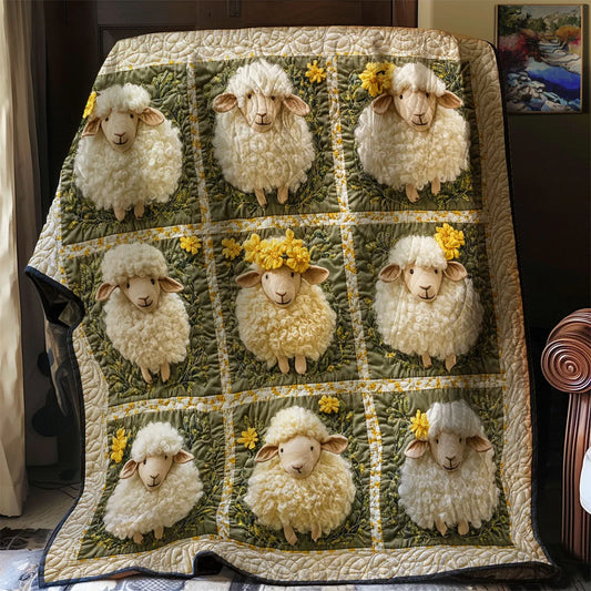 Sheep Quilt Blanket