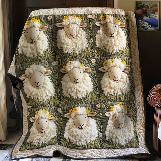 Sheep Quilt Blanket