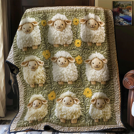Sheep Quilt Blanket