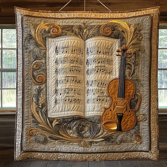 Sheet Of Song Quilt Blanket