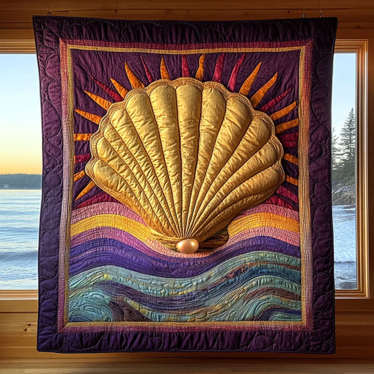 Shell Song Quilt Blanket