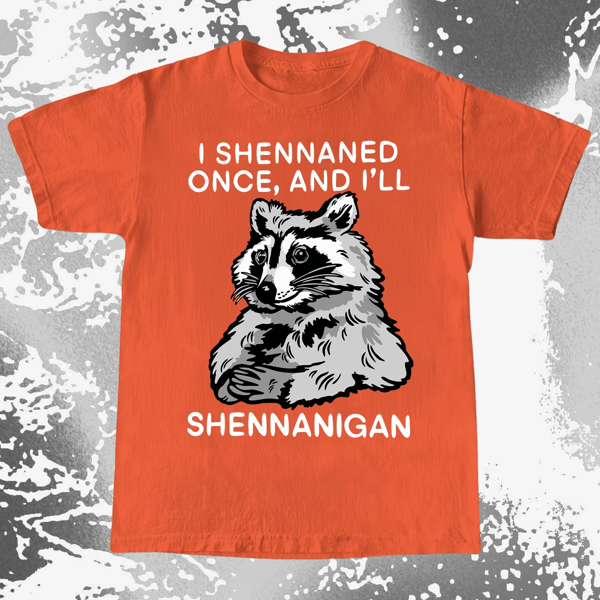 Raccoon Shenanigans T-Shirt, Sarcastic Humor Quote, Mischief Animal Art, funny meme tee gift (view 18)