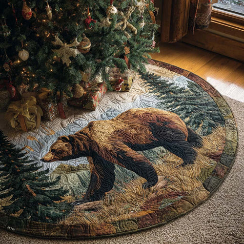 Sierra Spirit Christmas Quilted Tree Skirt