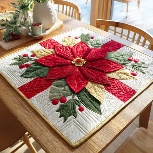 Silent Eve Quilted Table Topper