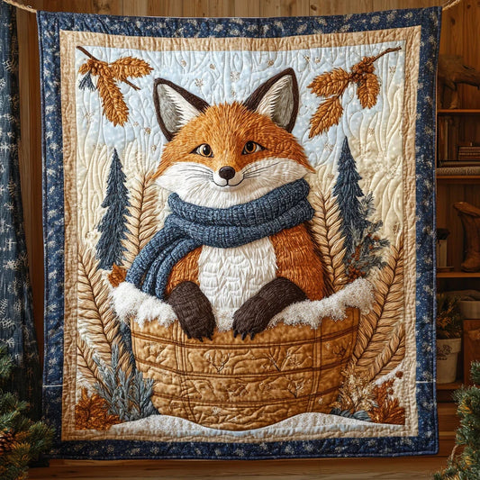 Silent Forest Quilt Blanket