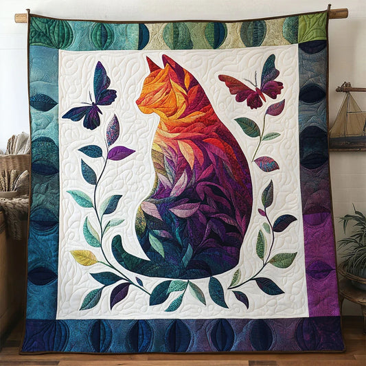 Silkwing Cat Quilt Blanket