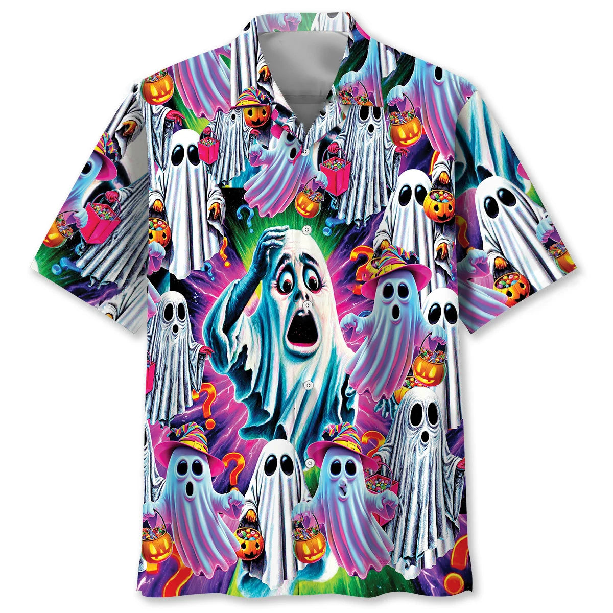 Silly Spooky Boo Hawaiian Shirt, custom shirt gift for men