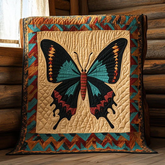 Silt And Wings Quilt Blanket
