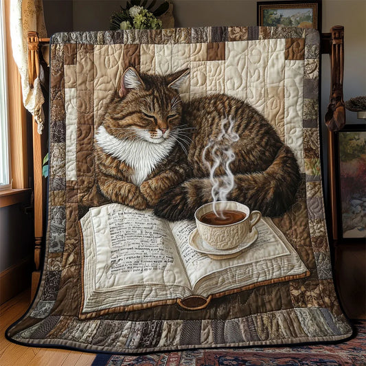Sips And Snuggles Quilt Blanket