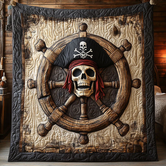 Skull Helm Quilt Blanket